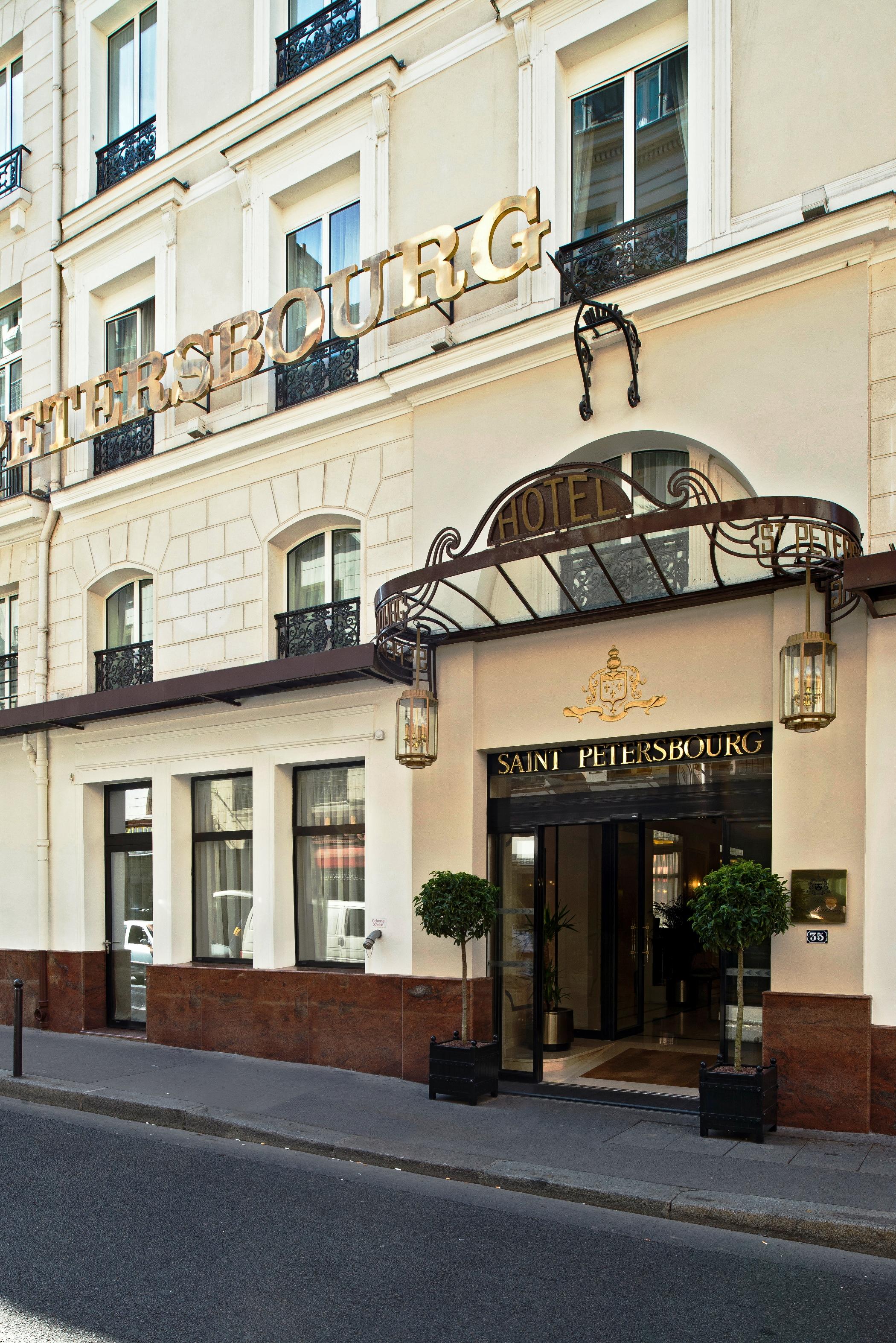 Hotel Saint-Petersbourg Opera & Spa Париж Екстериор снимка